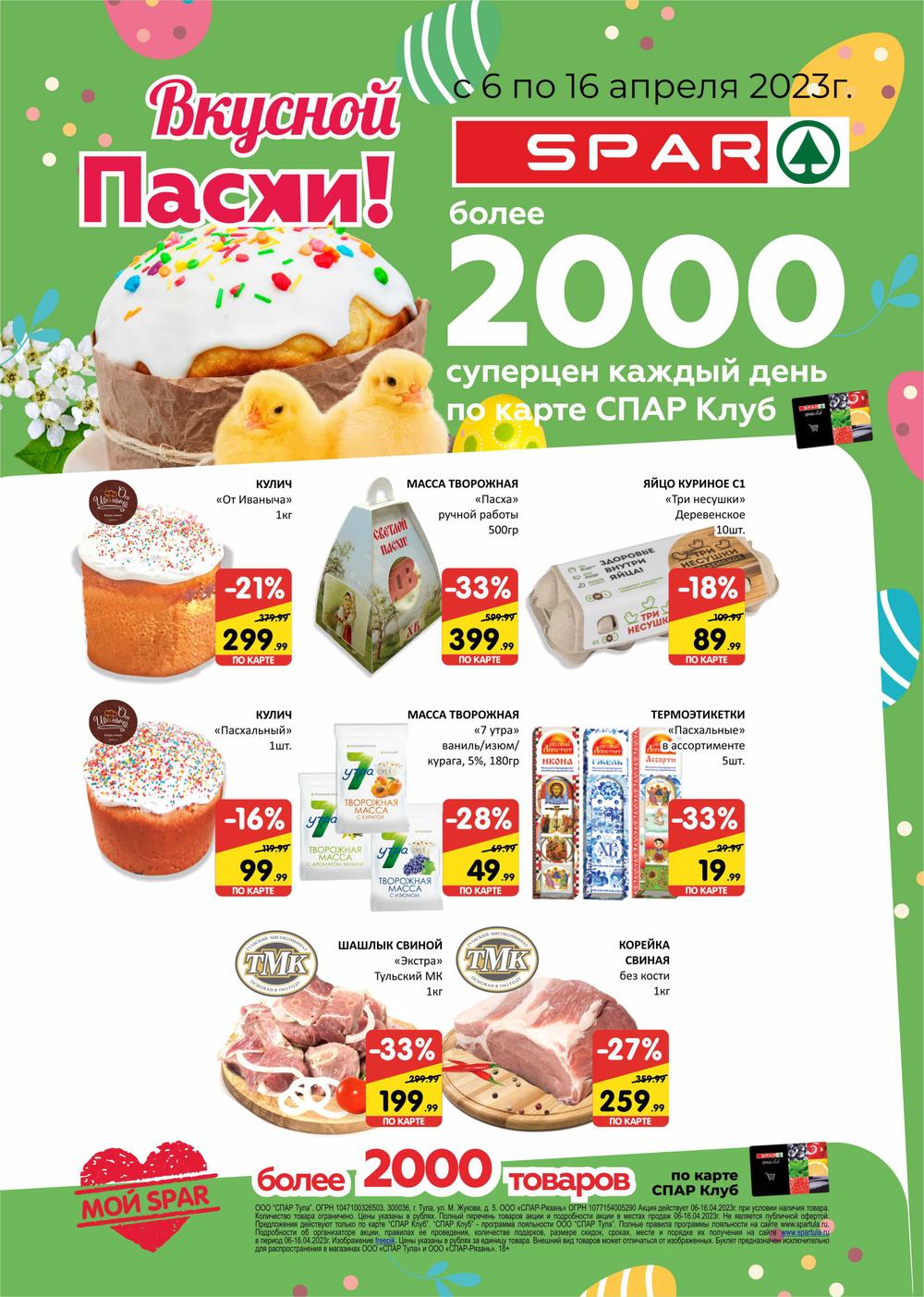 Продукция апрель